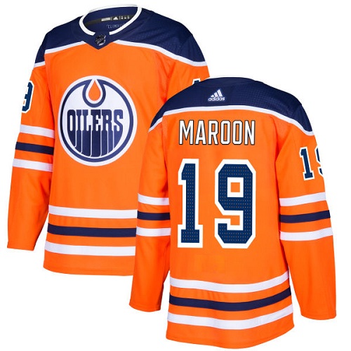 Adidas Edmonton Oilers #19 Patrick Maroon Orange Home Authentic Stitched Youth NHL Jersey->youth nhl jersey->Youth Jersey